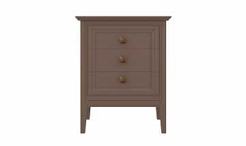 Тумба прикроватная Tesoro Quartz 3 ящика