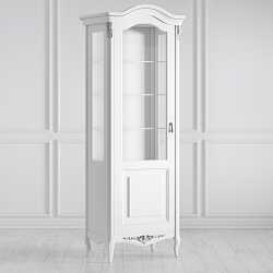 Витрина однодверная Romantic Silvery Rome, правая/левая