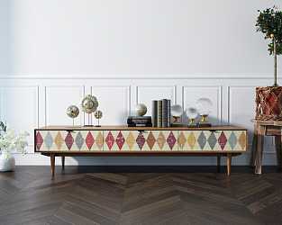 Консоль под TV Bruni, с ящиками, BR-21P