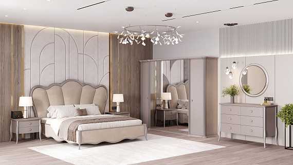 Кровать двуспальная "Мелисса"