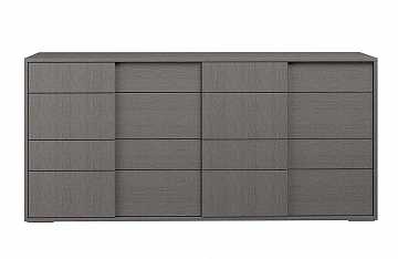 Комод Futura Grey 8 ящиков