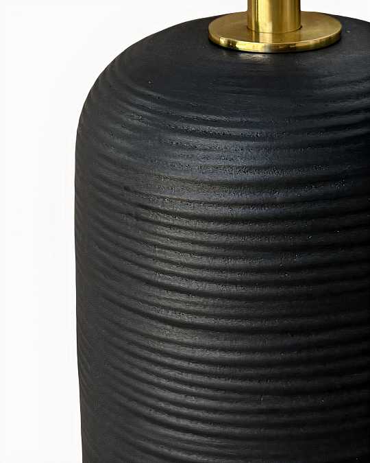 купить черная настольная лампа "гретта"