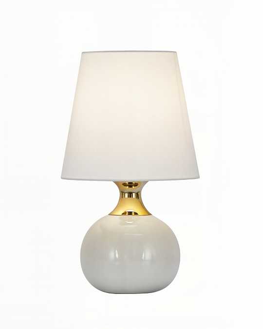 купить настольная лампа "бенсон" с бежевым керамическим основанием