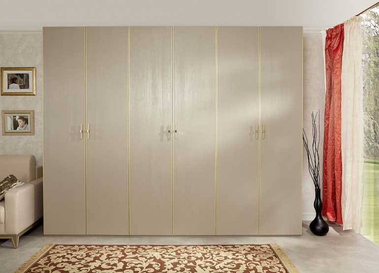 Шкаф 6-дверный Palmari с алюминиевым профилем P5650