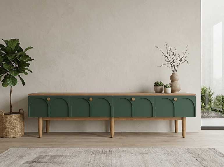 купить комод с четырьмя ящиками arka green