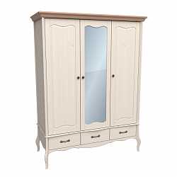 Шкаф 3-дверный Лебо антик 60703