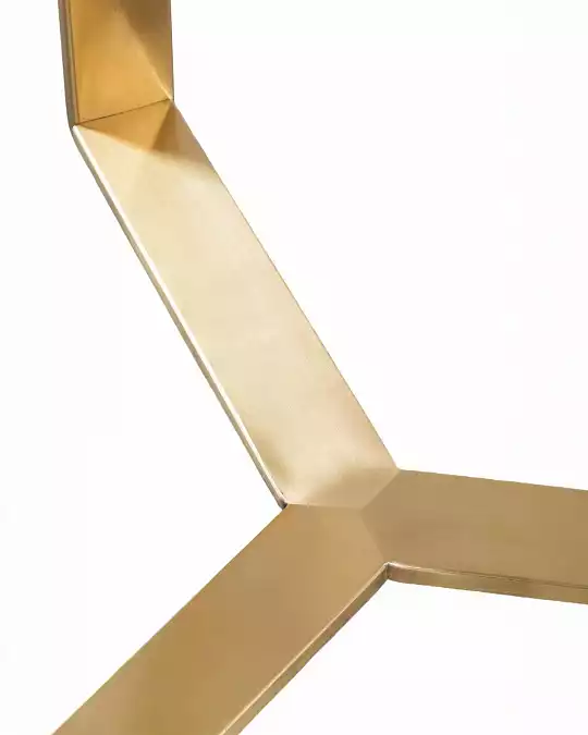 купить золотой приставной столик "ульм"