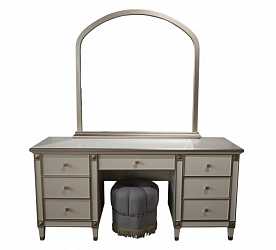 Туалетный столик Тильда с банкеткой MK-6833-PPG