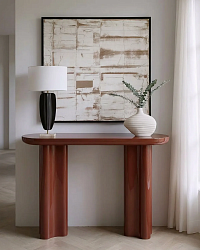 Тёмно-красная консоль "Салли"