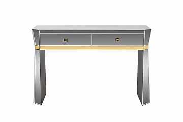 Консоль зеркальная с двумя ящиками KFG125