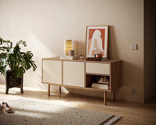 Тумба под ТВ Alice малая