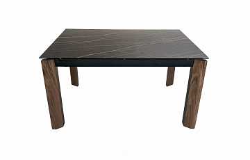 Стол обеденный раскладной Палермо, черный