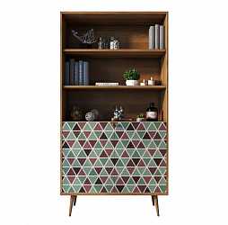 Стеллаж с дверками "Berber" (26 принт)