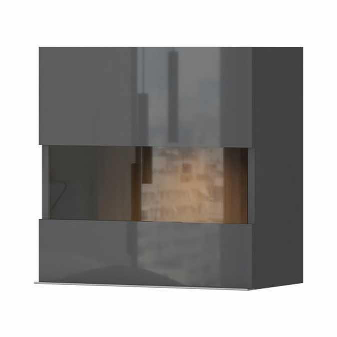 Тумба навесная Onyx со стеклом