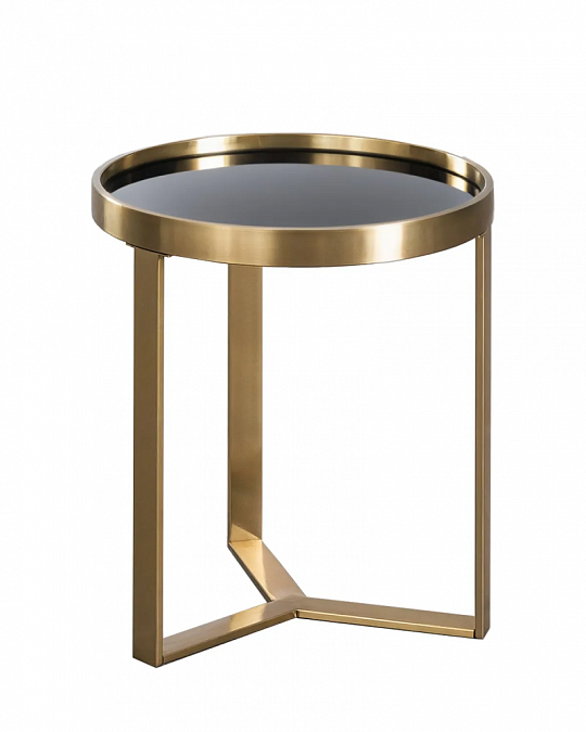 купить черный приставной столик "ульм"