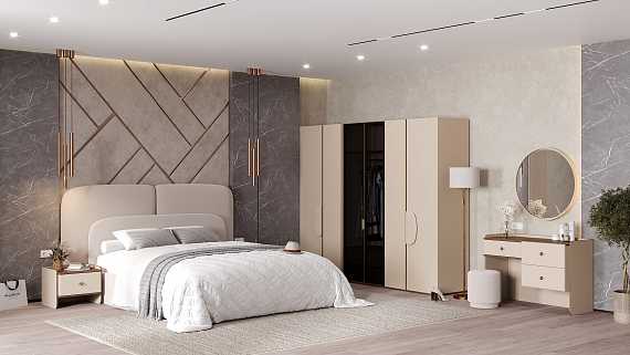 Кровать двуспальная "Ирис"