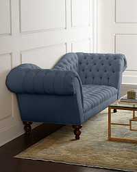 Диван "Рекамье" blue