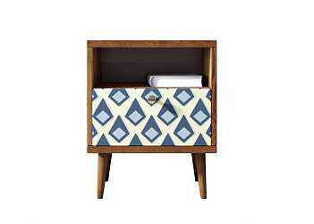 Тумбочка "Berber" с одним ящиком (13 принт)