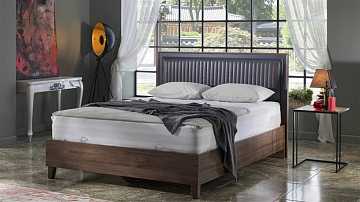 Полутороспальные кровати — купить спальную полуторную кровать недорого — mebHOME
