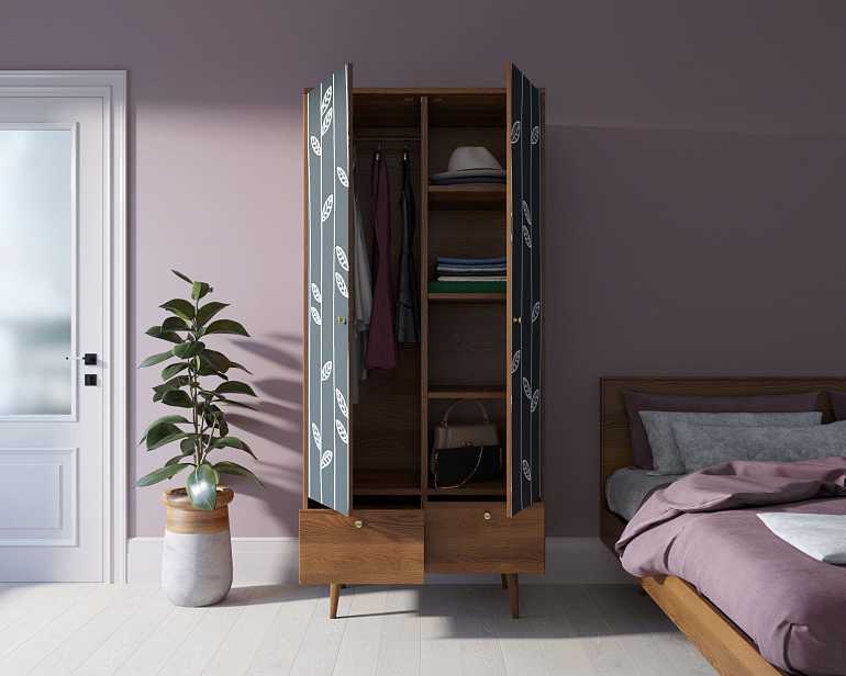 купить шкаф двухстворчатый "berber" (18 принт)