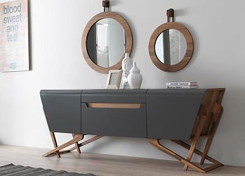 Комод для гостиной Ailyn gray