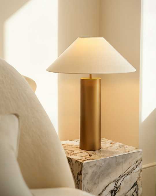 купить настольная лампа "лиам" с цилиндрическим основанием