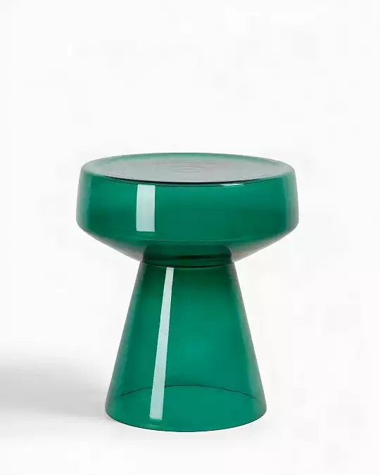 купить изумрудный приставной столик "флумс"