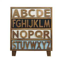 Комод малый Alphabeto Birch (темный)