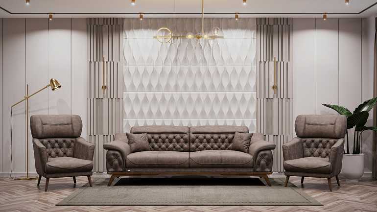 Диван с креслами "Граф"