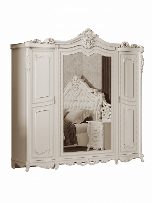 Шкаф пятидверный "Джоконда" (крем)
