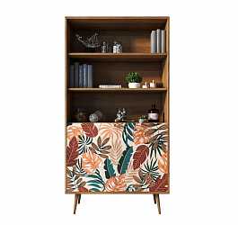 Стеллаж с дверками "Berber" (25 принт)