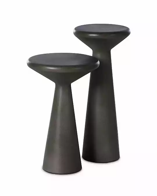 купить комплект черных приставных столиков "сомерсет"