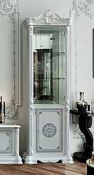 Витрина однодверная Грация, белый