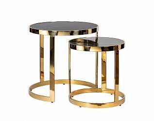 Комплект журнальных столиков 47ED-ET081S-GOLD