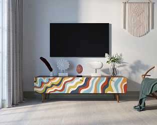 Тумба "Berber" под ТВ с нишей (21 принт)