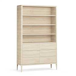 Стеллаж широкий Natura 6 ящиков