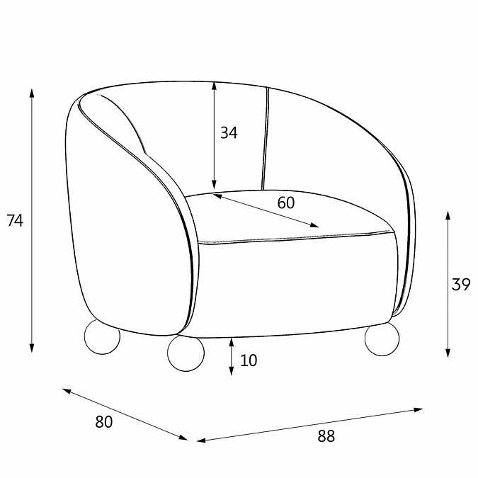 Кресло Primo M22S 