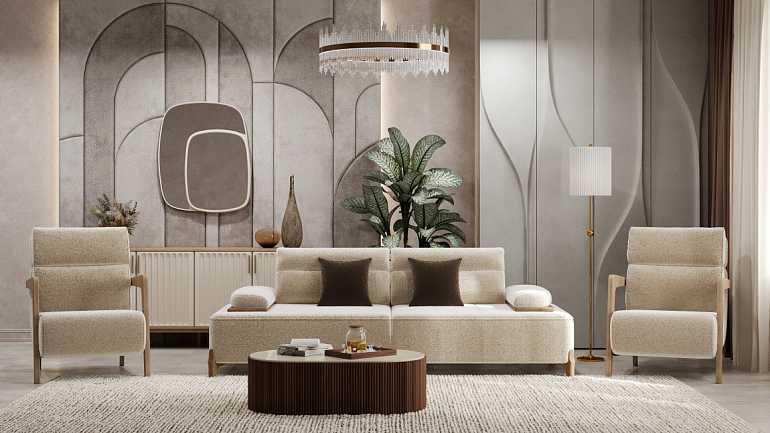 Диван с креслами "Джесси"