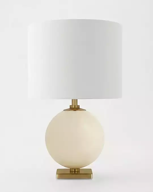 купить кремовая настольная лампа "иветт" малая