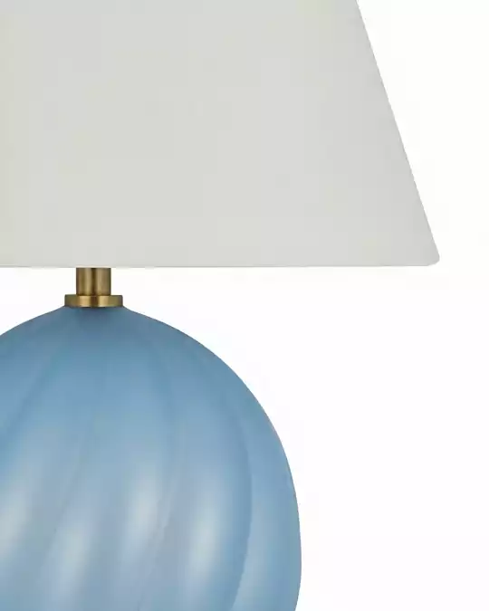 купить голубая настольная лампа "таллис"