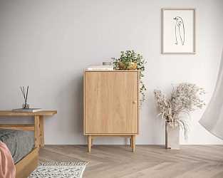 Тумба однодверная Bubble Solid