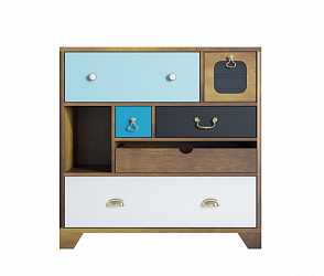Комод малый Aquarelle 6 ящиков