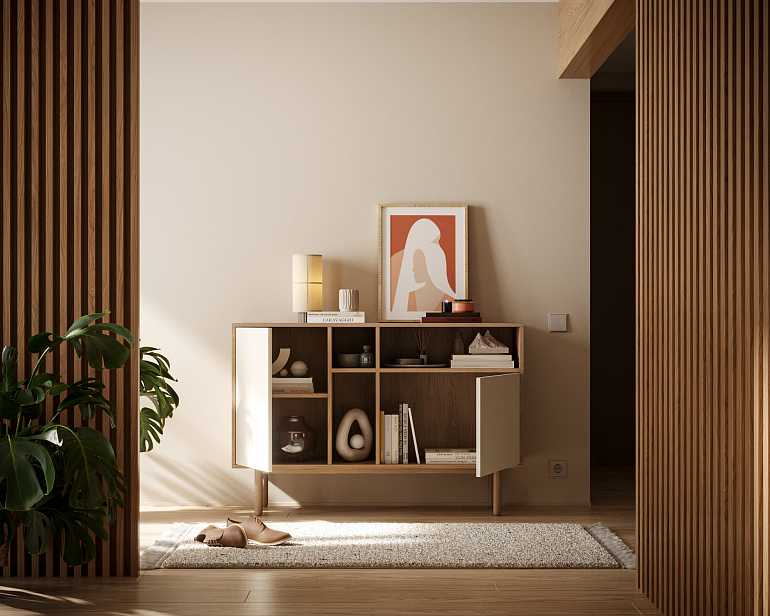 купить комод alice с дверками alc10