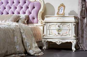 Тумба прикроватная для детской "Шанель" (крем)