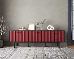 Комод Emerson EM04 red