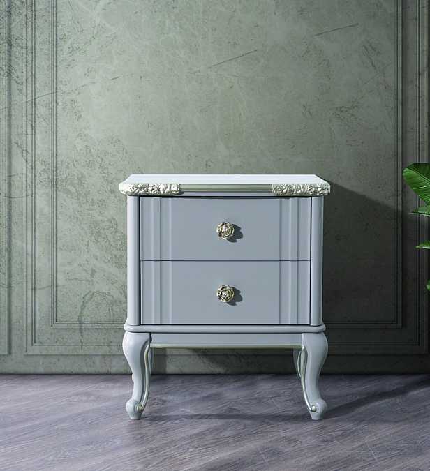 Прикроватная тумба "Мия" платина