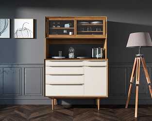 Буфет Bruni white