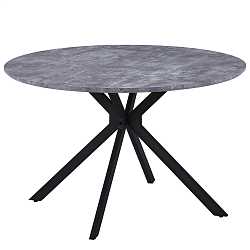 Стол круглый Ralf серый