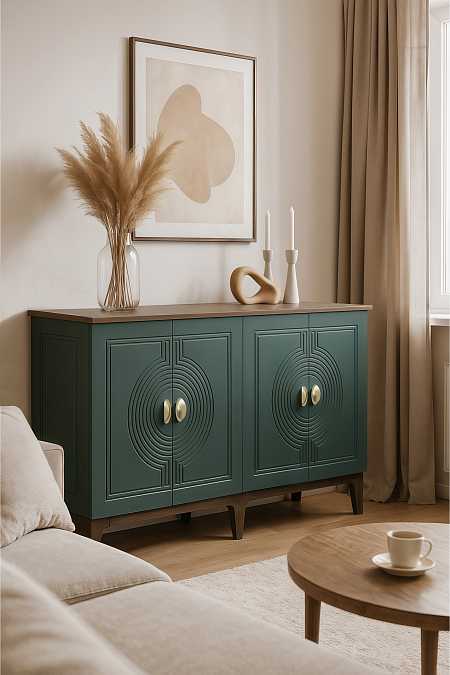 Комод Калипсо четырехдверный