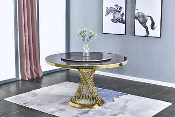 Стол обеденный Мелоди, серый